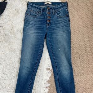 Madewell skinny jeans